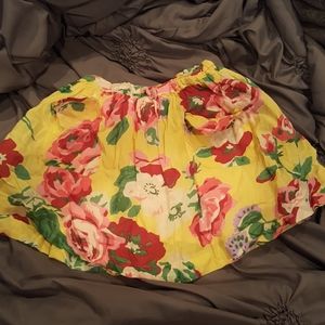 Mini Boden Flowered Skirt